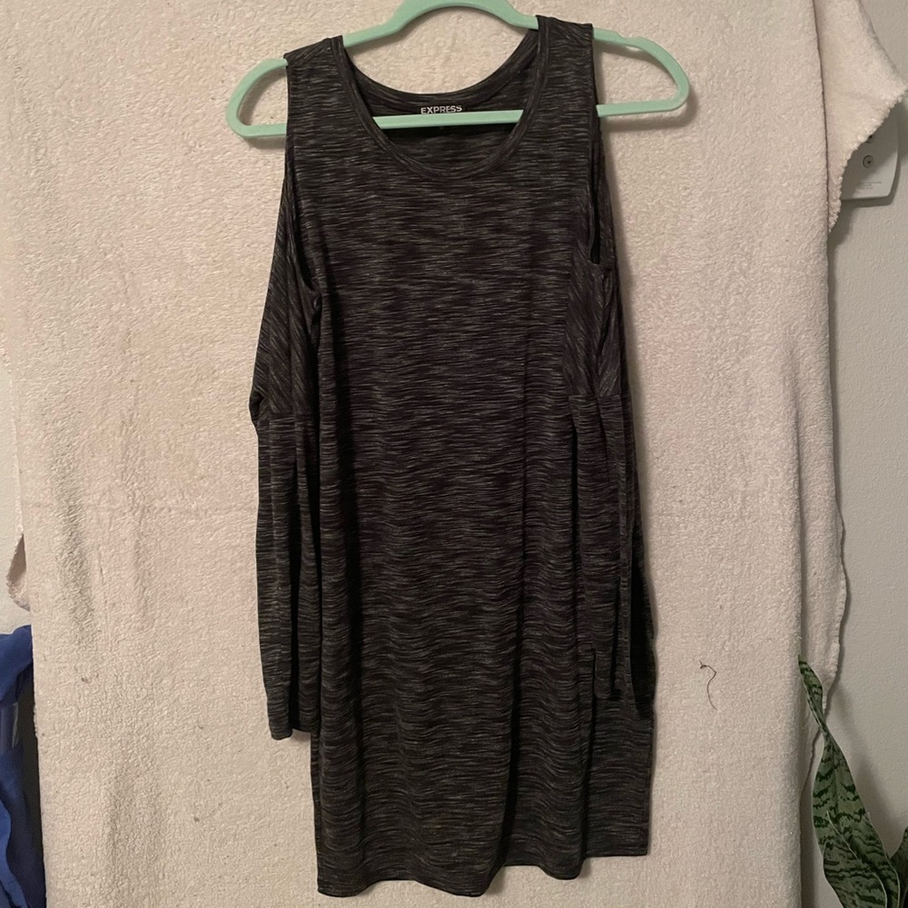 Cute off the shoulder super comfortable Express dress